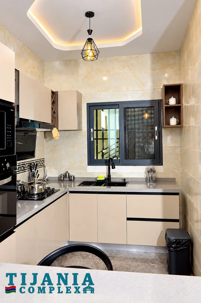 Interior detail from the identical two-bedroom apartments